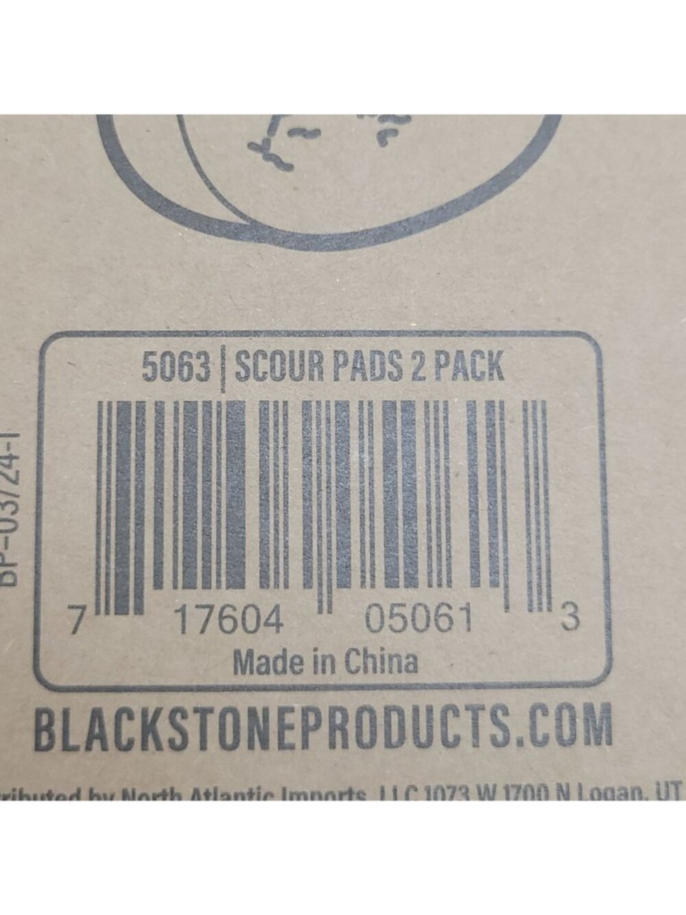 Blackstone 2 Packs of 10-Count Replacement Scouring Pads Outdoor Grill Cleaning - Picture 3 of 9